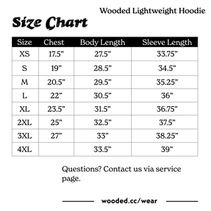 Wooded Lightweight Hoodie