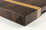 Corner detail of Racer XL showing the Wooded logo