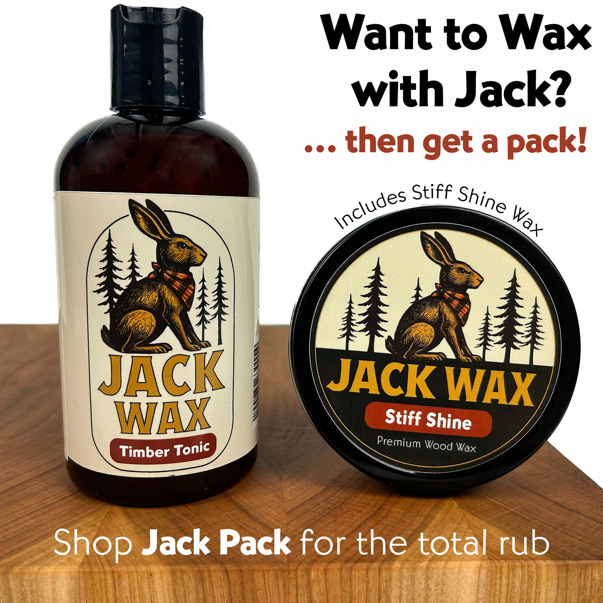 Jack Wax Timber Tonic, 8 fl. oz