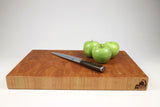 Side mid-angle of Cherrantula with knife and fruit for scale