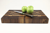Side mid-angle of Retro Metro with knife and fruit for scale
