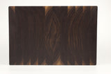 Top-down view of Walnut Single No. 9 — Walnut end-grain cutting board, 11.5″ × 17″ × 2″
